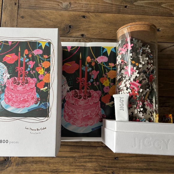 BRANK NEW Jiggy Puzzle Kit - Let There Be Cake, Katie Smith - Picture 2 of 6